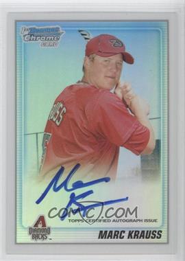 2010 Bowman Chrome - Prospects - Refractor Autographs #BCP221 - Marc Krauss /500