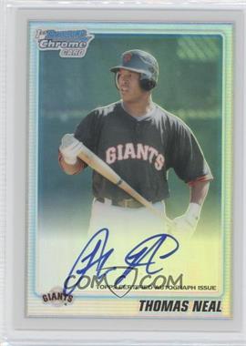 2010 Bowman Chrome - Prospects - Refractor Autographs #BCP99 - Thomas Neal /500