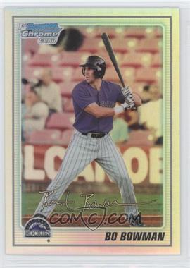 2010 Bowman Chrome - Prospects - Refractor #BCP12 - Bo Bowman /777