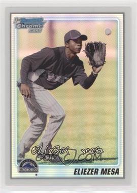 2010 Bowman Chrome - Prospects - Refractor #BCP128 - Eliezer Mesa /500