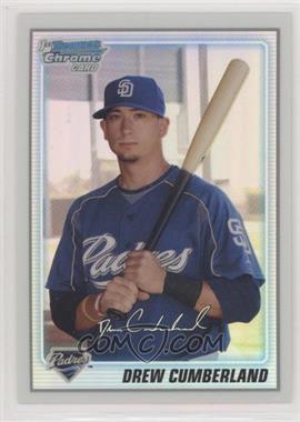 2010 Bowman Chrome - Prospects - Refractor #BCP140 - Drew Cumberland /500