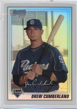 2010 Bowman Chrome - Prospects - Refractor #BCP140 - Drew Cumberland /500