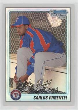 2010 Bowman Chrome - Prospects - Refractor #BCP151 - Carlos Pimentel /500