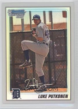 2010 Bowman Chrome - Prospects - Refractor #BCP157 - Luke Putkonen /500