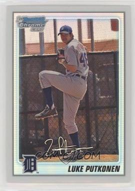 2010 Bowman Chrome - Prospects - Refractor #BCP157 - Luke Putkonen /500