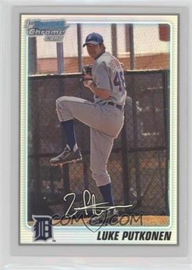 2010 Bowman Chrome - Prospects - Refractor #BCP157 - Luke Putkonen /500