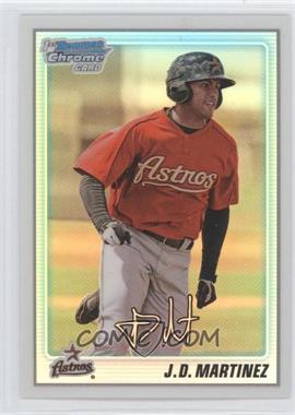 2010 Bowman Chrome - Prospects - Refractor #BCP165 - J.D. Martinez /500