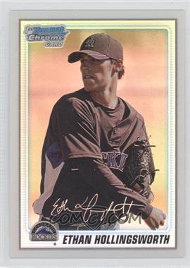 2010 Bowman Chrome - Prospects - Refractor #BCP171 - Ethan Hollingsworth /500