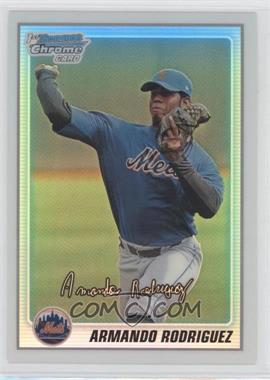 2010 Bowman Chrome - Prospects - Refractor #BCP173 - Armando Rodriguez /500