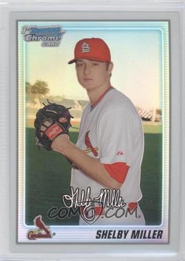 2010 Bowman Chrome - Prospects - Refractor #BCP204 - Shelby Miller /500