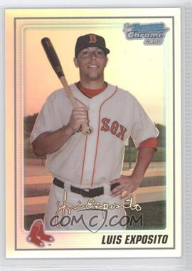 2010 Bowman Chrome - Prospects - Refractor #BCP21 - Luis Exposito /777