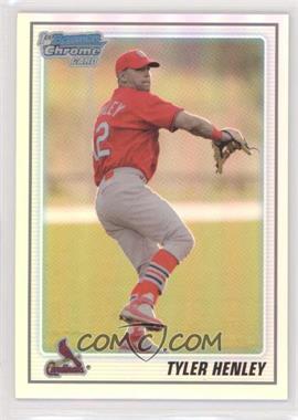 2010 Bowman Chrome - Prospects - Refractor #BCP4 - Tyler Henley /777