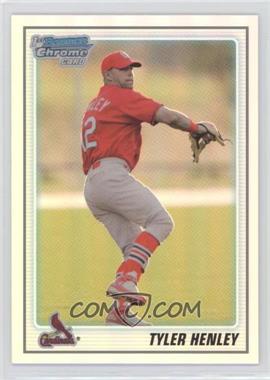 2010 Bowman Chrome - Prospects - Refractor #BCP4 - Tyler Henley /777