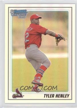 2010 Bowman Chrome - Prospects - Refractor #BCP4 - Tyler Henley /777