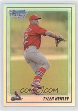 2010 Bowman Chrome - Prospects - Refractor #BCP4 - Tyler Henley /777