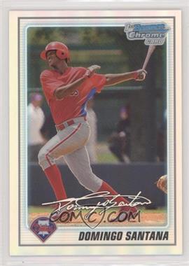 2010 Bowman Chrome - Prospects - Refractor #BCP40 - Domingo Santana /777