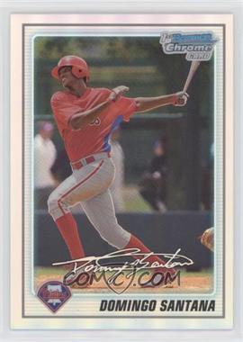 2010 Bowman Chrome - Prospects - Refractor #BCP40 - Domingo Santana /777