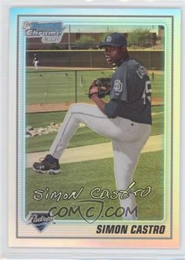 2010 Bowman Chrome - Prospects - Refractor #BCP48 - Simon Castro /777