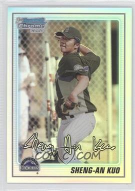 2010 Bowman Chrome - Prospects - Refractor #BCP52 - Sheng-An Kuo /777