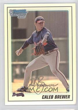 2010 Bowman Chrome - Prospects - Refractor #BCP81 - Caleb Brewer /777