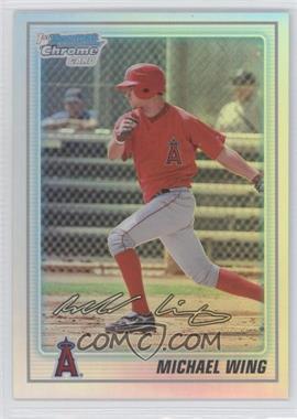 2010 Bowman Chrome - Prospects - Refractor #BCP86 - Michael Wing /777