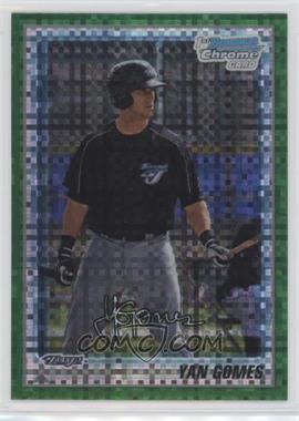 2010 Bowman Chrome - Prospects - Retail Green X-Fractor #BCP125 - Yan Gomes