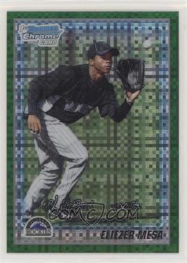 2010 Bowman Chrome - Prospects - Retail Green X-Fractor #BCP128 - Eliezer Mesa