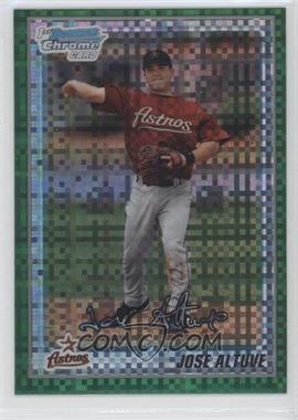 2010 Bowman Chrome - Prospects - Retail Green X-Fractor #BCP137 - Jose Altuve