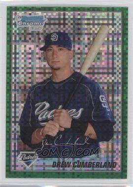 2010 Bowman Chrome - Prospects - Retail Green X-Fractor #BCP140 - Drew Cumberland