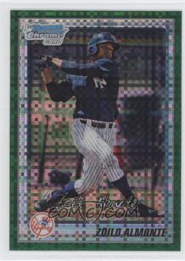 2010 Bowman Chrome - Prospects - Retail Green X-Fractor #BCP148 - Zoilo Almonte