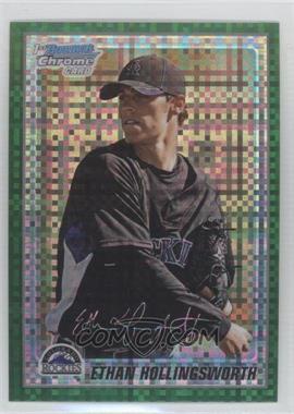 2010 Bowman Chrome - Prospects - Retail Green X-Fractor #BCP171 - Ethan Hollingsworth