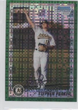 2010 Bowman Chrome - Prospects - Retail Green X-Fractor #BCP177 - Stephen Parker