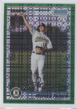 2010 Bowman Chrome - Prospects - Retail Green X-Fractor #BCP177 - Stephen Parker