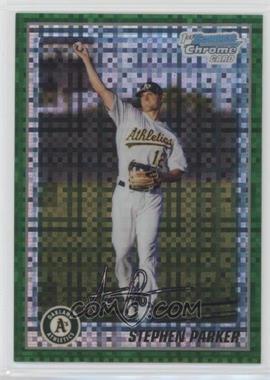 2010 Bowman Chrome - Prospects - Retail Green X-Fractor #BCP177 - Stephen Parker