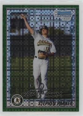 2010 Bowman Chrome - Prospects - Retail Green X-Fractor #BCP177 - Stephen Parker