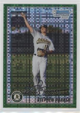 2010 Bowman Chrome - Prospects - Retail Green X-Fractor #BCP177 - Stephen Parker