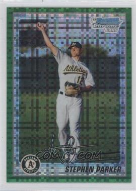 2010 Bowman Chrome - Prospects - Retail Green X-Fractor #BCP177 - Stephen Parker