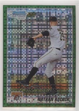 2010 Bowman Chrome - Prospects - Retail Green X-Fractor #BCP178 - Nathan Adcock