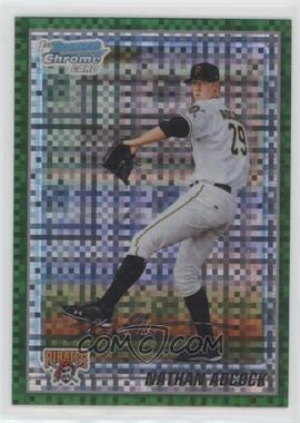 2010 Bowman Chrome - Prospects - Retail Green X-Fractor #BCP178 - Nathan Adcock