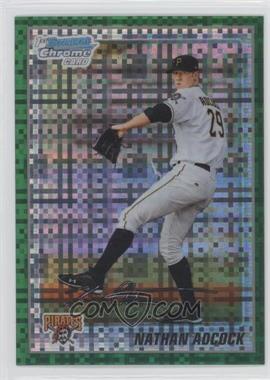 2010 Bowman Chrome - Prospects - Retail Green X-Fractor #BCP178 - Nathan Adcock