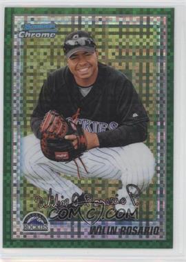 2010 Bowman Chrome - Prospects - Retail Green X-Fractor #BCP192 - Wilin Rosario