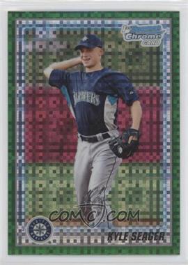 2010 Bowman Chrome - Prospects - Retail Green X-Fractor #BCP195 - Kyle Seager