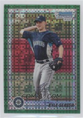 2010 Bowman Chrome - Prospects - Retail Green X-Fractor #BCP195 - Kyle Seager