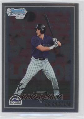 2010 Bowman Chrome - Prospects #BCP12 - Bo Bowman