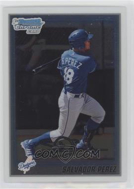 2010 Bowman Chrome - Prospects #BCP124 - Salvador Perez (Dodgers Logo on Front) [EX to NM]