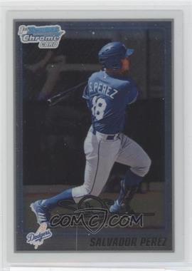 2010 Bowman Chrome - Prospects #BCP124 - Salvador Perez (Dodgers Logo on Front) [EX to NM]