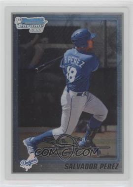 2010 Bowman Chrome - Prospects #BCP124 - Salvador Perez (Dodgers Logo on Front) [EX to NM]