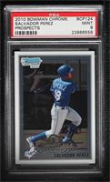 Salvador Perez (Dodgers Logo on Front) [PSA 9 MINT]