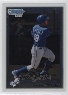 2010 Bowman Chrome - Prospects #BCP124 - Salvador Perez (Dodgers Logo on Front) [EX to NM]