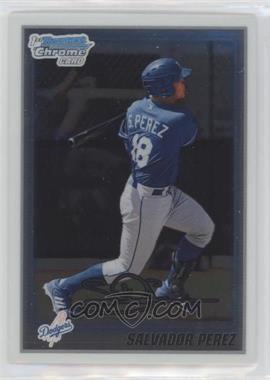 2010 Bowman Chrome - Prospects #BCP124 - Salvador Perez (Dodgers Logo on Front) [EX to NM]